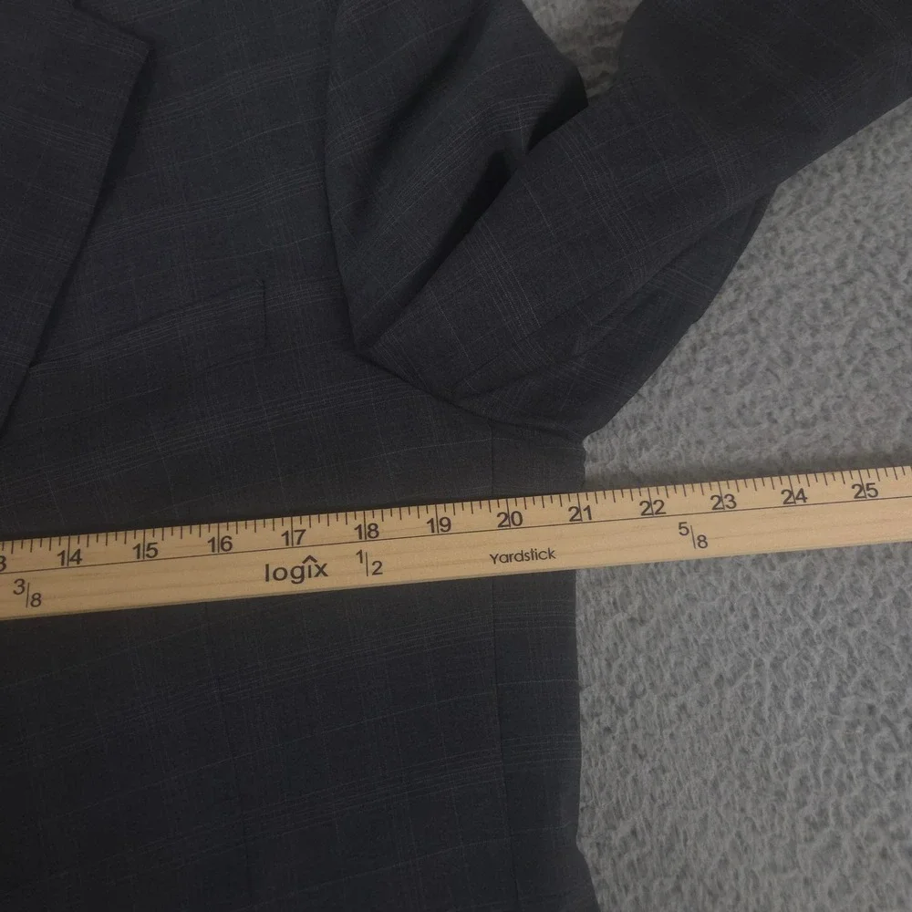 Brooks Brothers Suit Jacket Mens 42R 346 Fitzgerald Explorer Plaid Wool Blend